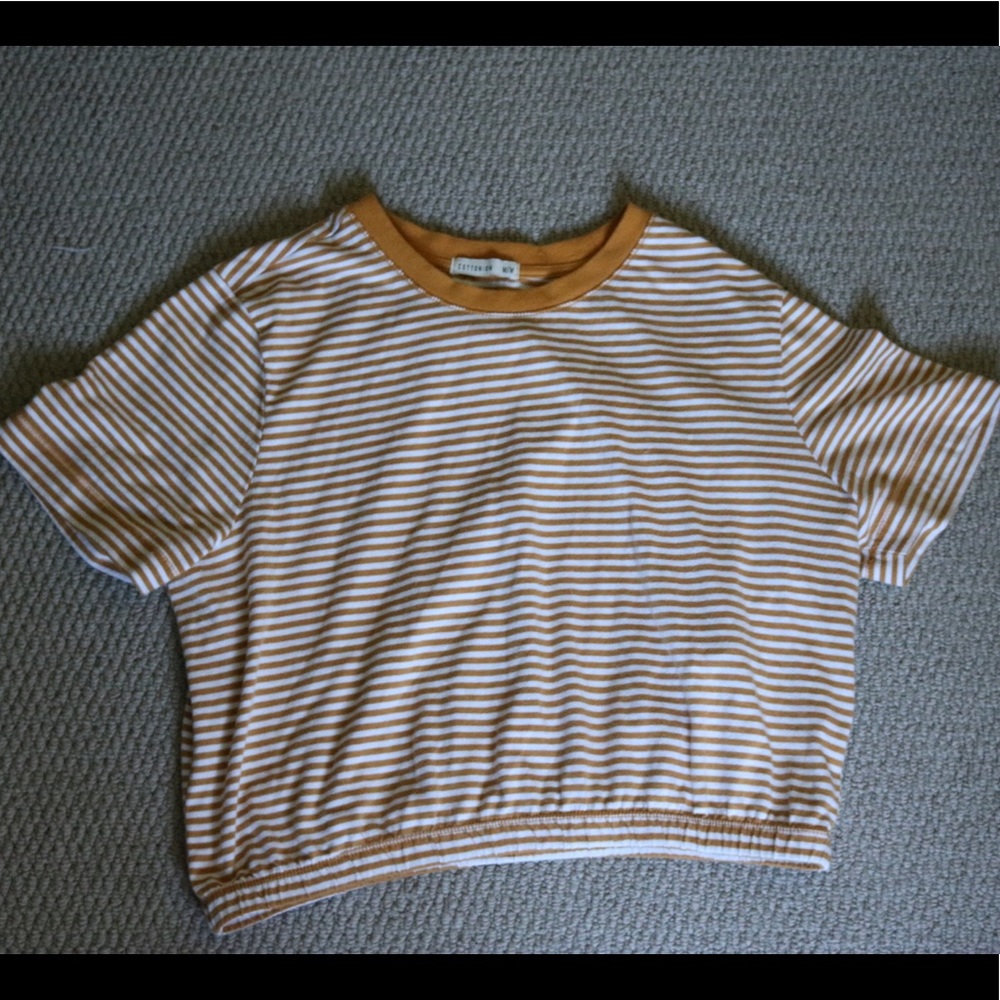 COTTON ON CROPPED SHIRT